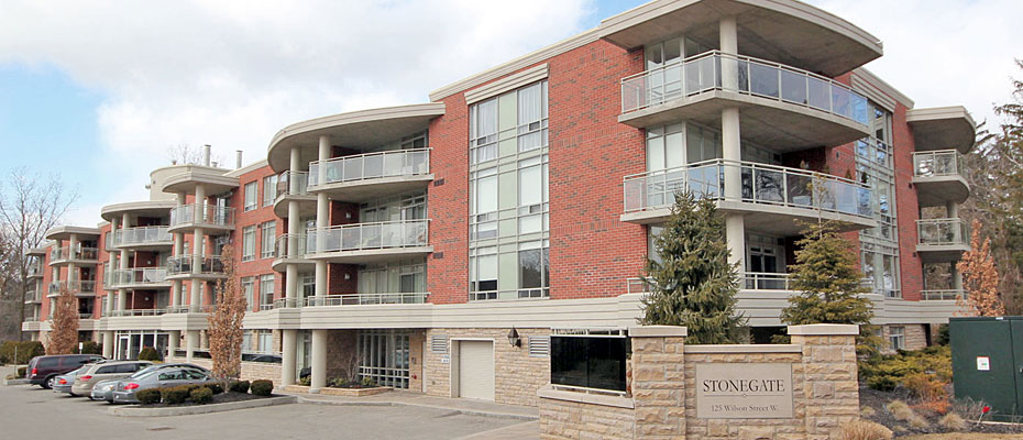 Stonegate Condos at 125 Wilson Street West, Ancaster