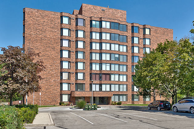 Two condominium buildings at 180 and 200 Limeridge Road West, Hamilton
