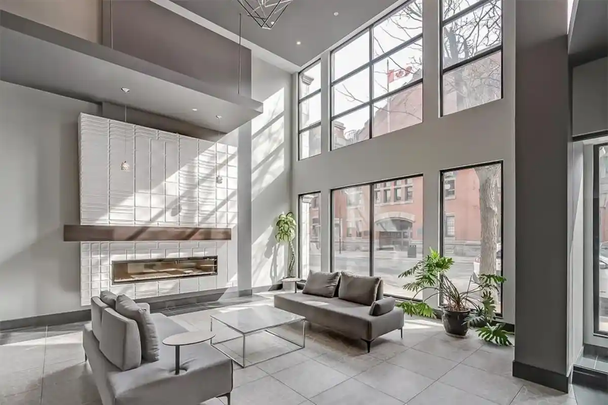 Lobby at 181 James St N